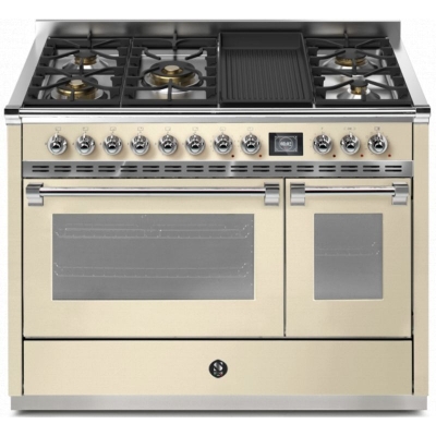 Terasest Ascot 120, Pliit, 120 cm, Combisteam, Crema, gaasipliit, AQ12SF-4BMCR, garantiiga 5 aastat!