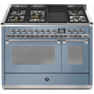 Terasest Ascot 120, Pliit, 120 cm, Combisteam, Celeste, gaasipliit, AQ12SF-4BMCE, garantiiga 5 aastat!