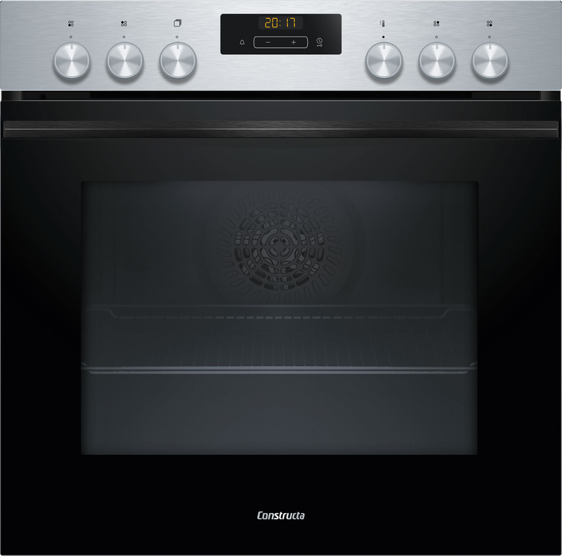 Constructa CH3M51053, sisseehitatud pliit klaaskeraamilise pliidiplaadiga kombineerimiseks, 60 x 60 cm, roostevaba teras, kr: A+, garantiiga 5 aastat!