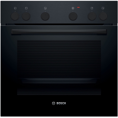 Bosch HEF010BA1, Series 2, built-in stove, 60 x 60 cm, black, EKK: A, with 5 year guarantee!
