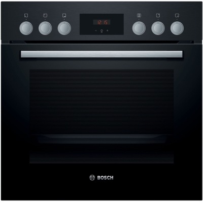 Bosch HEF113BA0, Series 2, built-in stove, 60 x 60 cm, black, EKK: A, with 5 year guarantee!
