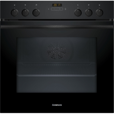Constructa CH4M61064, built-in oven for combination with an induction hob, 60 x 60 cm, black, EEK: A+, with 5 year guarantee!
