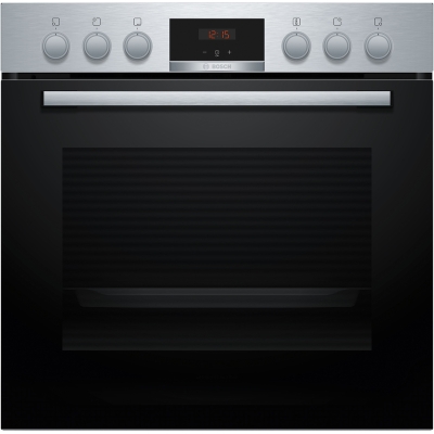 Bosch HEA513BR3, Series 4, built-in stove, 60 x 60 cm, stainless steel, EEK: A+, with 5 year guarantee!