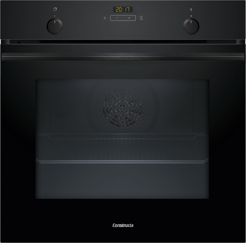 Constructa CF4M61063, built-in oven, 60 x 60 cm, black, EEK: A+, with 5 year guarantee!