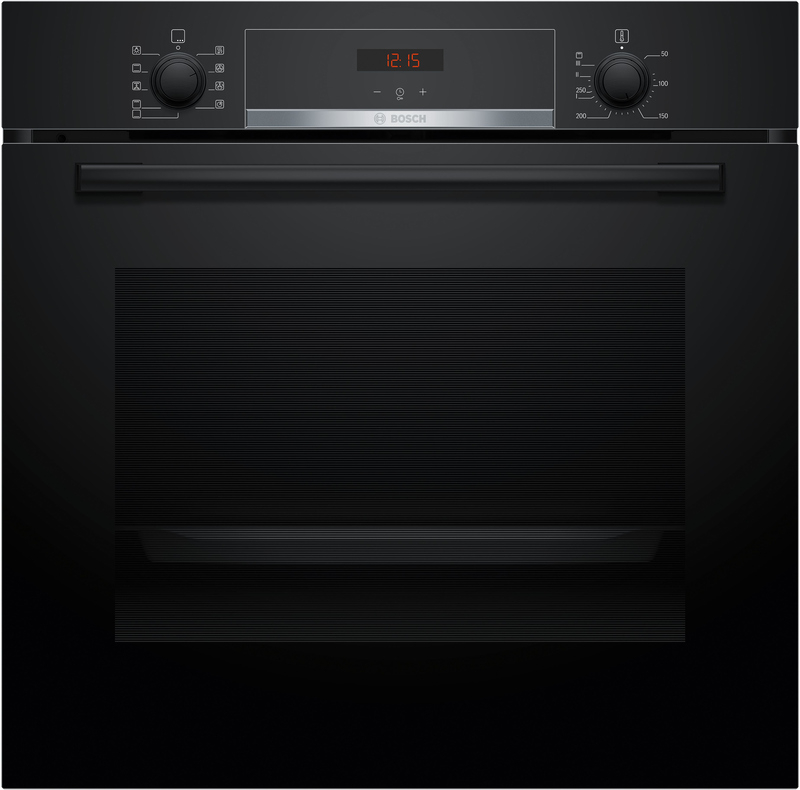 Bosch HBA514BB3, Series 4, встраиваемый духовой шкаф, 60 x 60 см, черный, EEK: A+, с гарантией 5 лет!