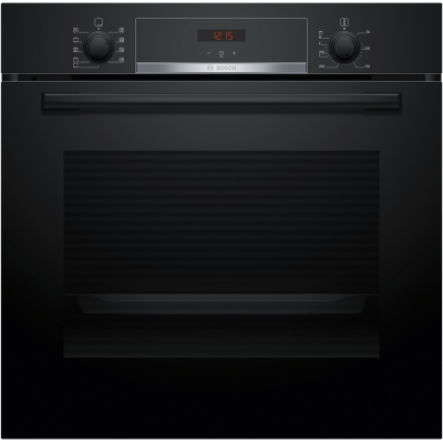 Bosch HBA514BB3, Series 4, built-in oven, 60 x 60 cm, black, EEK: A+, with 5 year guarantee!