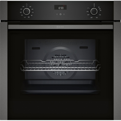 Neff B1ACE2AG3, built-in oven with Circo Therm, Graphite-Grey, EEK: A+, with 5 year guarantee!