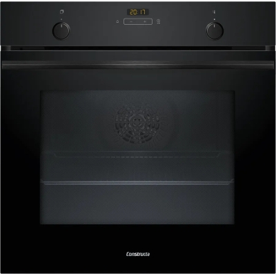 Constructa CF4M61064, built-in oven, 60 x 60 cm, black, EEK: A+, with 5 year guarantee!