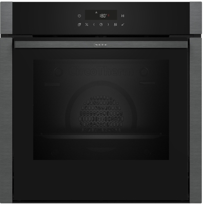 Neff B5ACJ7AG3, built-in oven with pyrolysis and Slide&amp;Hide, Graphite-Grey, EEK: A+, WITH 7 YEAR WARRANTY