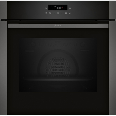 Neff B2ACJ7AG0, built-in oven with pyrolysis, Graphite Gray, EEK: A+, WITH 7 YEAR WARRANTY
