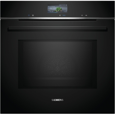 Siemens HM776GKB1, iQ700, sisseehitatud ahi mikrolaine funktsiooniga, 60 x 60 cm, must, roostevaba teras, 5 aastat garantiid