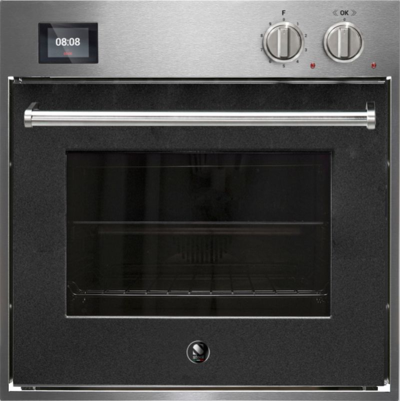 Сталь Enfasi 60x60 Design 40, встраиваемая духовка, цвет Антрацит, EQFE6AN, с гарантией 5 лет!