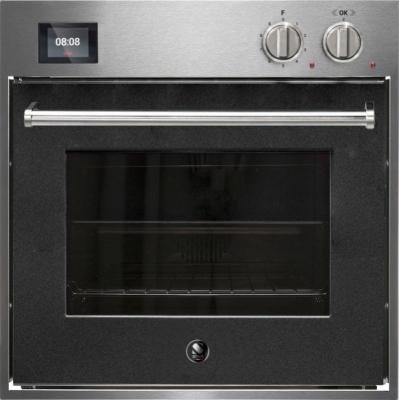 Steel Enfasi 60x60 Design 40, built-in oven, color Antracite, EQFE6AN, with 5 year guarantee!