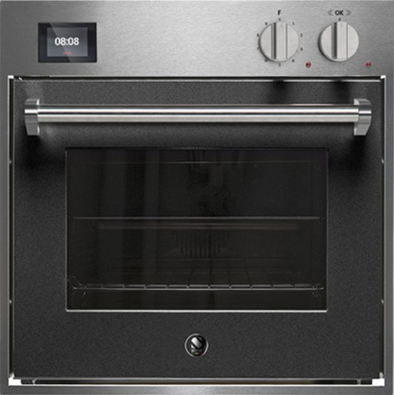 Steel Genesi 60x60, built-in oven, Combisteam, color Antracite, GQFE6-SAN, with 5 year guarantee!