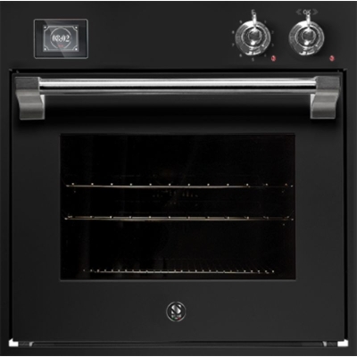 Steel Ascot 60x60, built-in oven, Combisteam, color Nero, AQFE6-SBA, with 5 year guarantee!