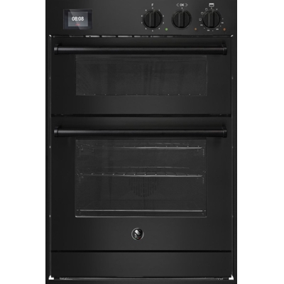 Steel Enfasi 60x90 Design 40 All Black, built-in oven, color Nero Fumo, EQFFE6NF, with 5 year guarantee!