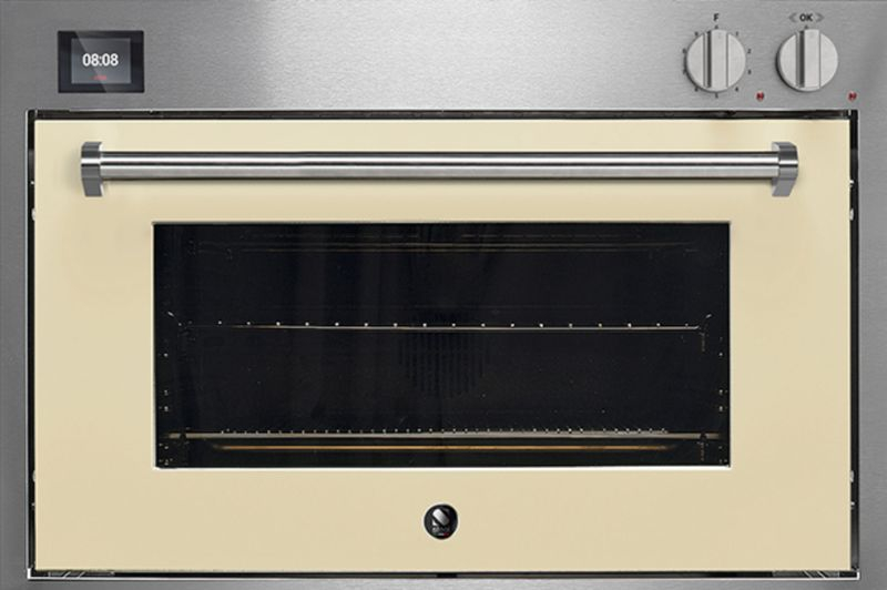Steel Genesi 90x60, built-in oven, Combisteam, color Crema, GQFE9-SCR, with 5 year guarantee!
