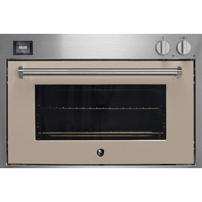 Steel Genesi 90x60, built-in oven, Combisteam, Sabbia color, GQFE9-SSA, with 5 year guarantee!