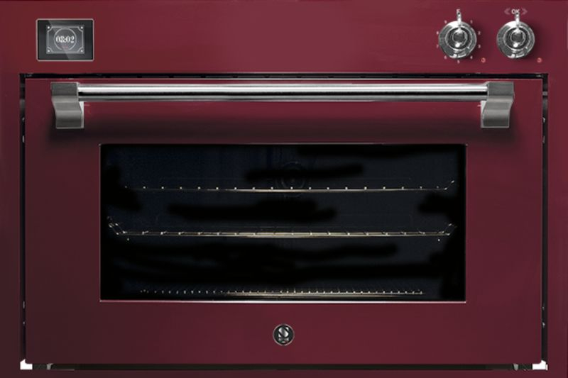 Сталь Ascot 90х60, встраиваемый духовой шкаф, Combisteam, цвет Бордо, AQFE9-SBR, с гарантией 5 лет!
