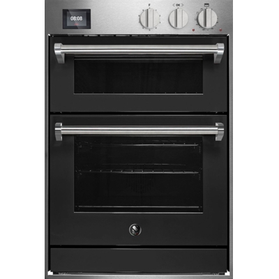 Steel Genesi 60x90, built-in oven, color Nero, Combisteam, GQFFE6-SBA, with 5 year guarantee!