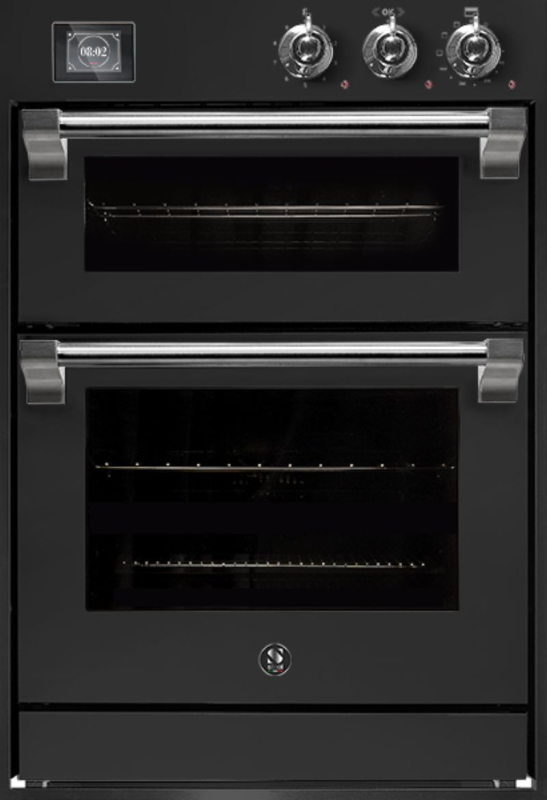 Terasest Ascot 60x90, sisseehitatud ahi, Combisteam, värv Nero, AQFFE6-SBA, garantiiga 5 aastat!