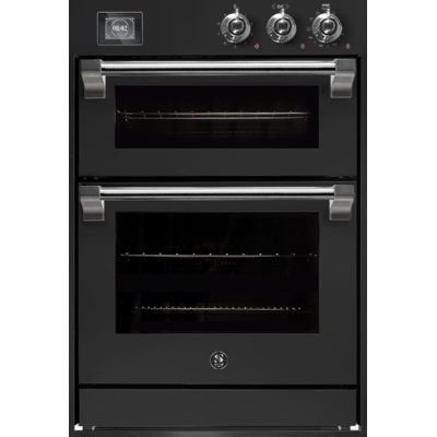 Steel Ascot 60x90, built-in oven, Combisteam, color Nero, AQFFE6-SBA, with 5 year guarantee!