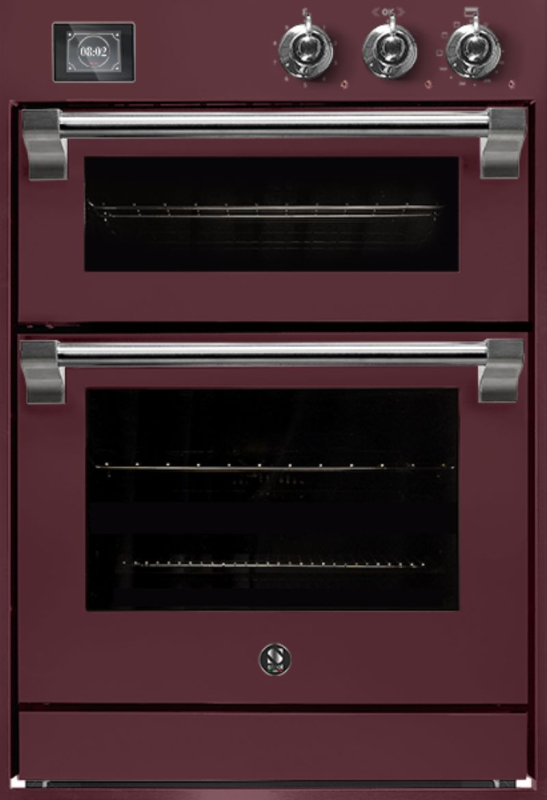 Сталь Ascot 60х90, встраиваемая духовка, Combisteam, цвет Бордо, AQFFE6-SBR, с гарантией 5 лет!