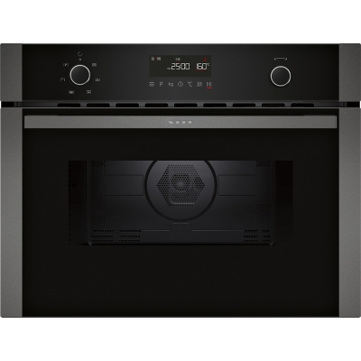 Neff C1AMG84G1, built-in microwave with hot air, Graphite Grey, with 5 year guarantee!