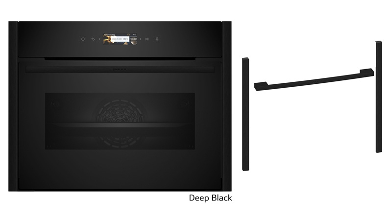 Neff CCR27D, SET C29CR7KY0, pürolüüsiga kompaktahi ja Z9045DY0, Flex Design Kit, 45 cm, Deep Black, EEK: A+, 7-AASTISE GARANTIIGA