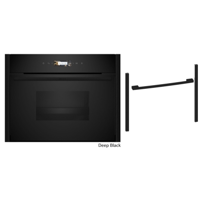 Neff CDR21D, SET C29DR1XY0, kompaktne auruti ja Z9045DY0, Flex Design Kit, 45 cm, Deep Black, EEK: A+, 7-aastase GARANTIIGA