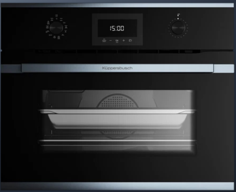 Küppersbusch CBD 6340.0 S1, kompaktne ahi must / roostevaba teras, garantiiga 5 aastat!