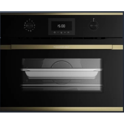 Küppersbusch CBD 6340.0 S4, kompaktne ahi must/kuldne, garantiiga 5 aastat!