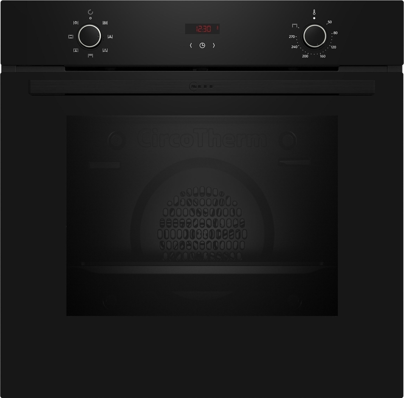 Neff B1CCC0AK0, built-in oven with Circo Therm, black, EEK: A, with 5 year guarantee!