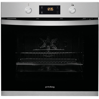 Privileg PBWK3 OP8V IN, hot air oven with 9 functions and pyrolysis, EEK: A+, with 5 year guarantee!