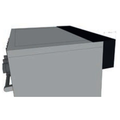 Стальная торцевая панель глубиной 10 см - отдельностоящие печи 90 см, OA-D9