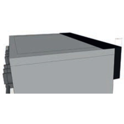 Terasest otsapaneel 5 cm must sügavus - 100 cm eraldiseisvad ahjud, OA-D10-5 NF