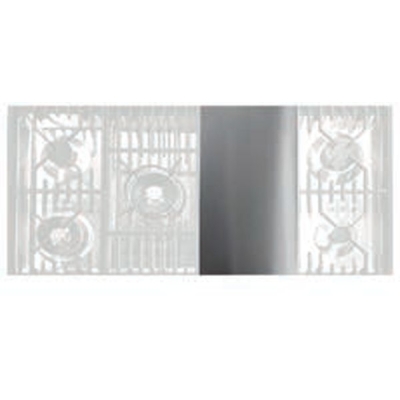 Steel stainless steel cover for burner, kit, SA-CG