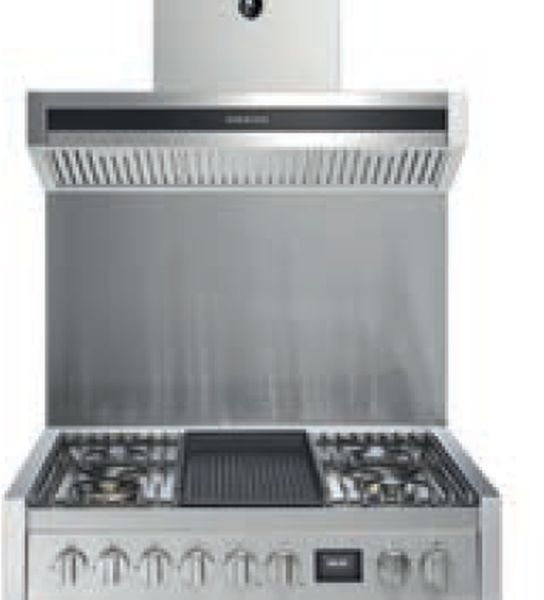 Задняя панель из нержавеющей стали - 70 х 75 х 1 см, SK70