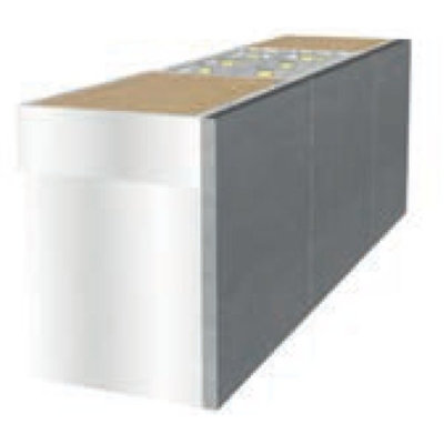 Terasest tagapaneel roostevaba teras - 90 cm, AA-BP9