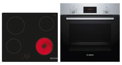 Bosch HBD231BR61, SET sisseehitatud ahi HBF133BR0 + elektripliit PKE61RAA2E, kr: A, garantiiga 5 aastat!