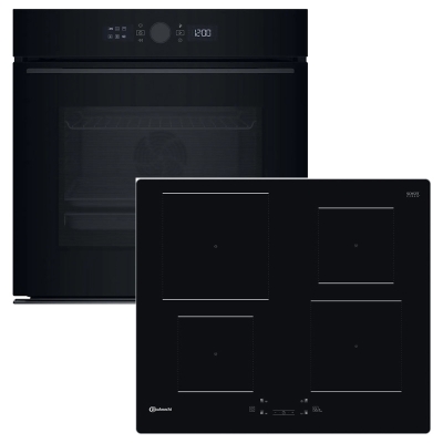 Bauknecht BAKO HYDRO, ahju/pliidiplaadi komplekt, BBI5S8HM1SK + BQ 5160S AL sh. Airfry ahjuplaat, kr: A+, garantiiga 5 aastat!