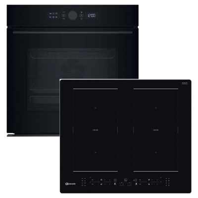 Bauknecht BAKO PYRO, ahju/pliidiplaadi komplekt, BBI5S8PM1SK + BB 8760C AL sh. Airfry ahjuplaat, kr: A+, garantiiga 5 aastat!