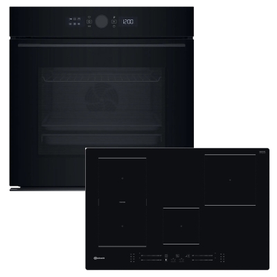 Bauknecht BAKO PYRO 77, ahju/pliidiplaadi komplekt, BBI5S8PM1SK + BS 2677C AL sh. Airfry ahjuplaat, kr: A+, garantiiga 5 aastat!