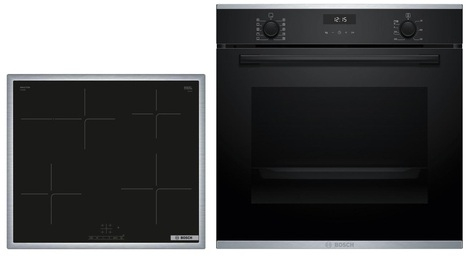 Bosch HBD636FH65, SET sisseehitatud ahi HBG237BB3 + induktsioonpliit PIF64KBB5E, EEK: A+, garantiiga 5 aastat!