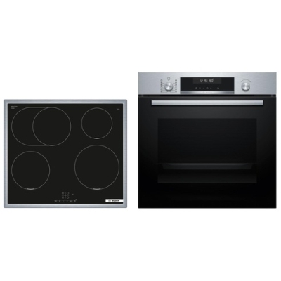 Bosch HBD675CS62, SET sisseehitatud ahi HBG578BS3 ja induktsioonpliit PIF645BB5E, 60 cm, kr: A+, garantiiga 5 aastat!