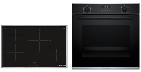Bosch HBD636FH85, SET sisseehitatud ahi HBG237BB3 + induktsioonpliit PIE84KBB5E, kr: A+, garantiiga 5 aastat!