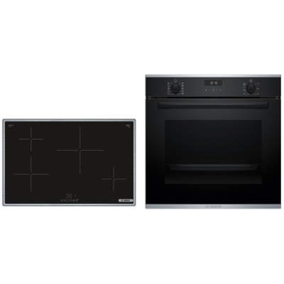 Bosch HBD636FH85, SET sisseehitatud ahi HBG237BB3 + induktsioonpliit PIE84KBB5E, kr: A+, garantiiga 5 aastat!