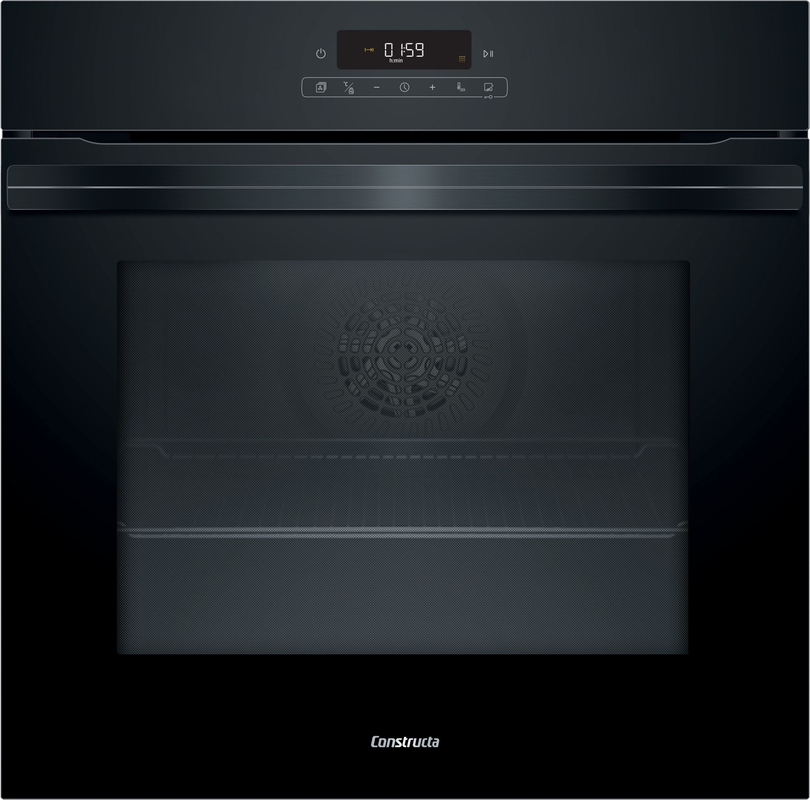 Constructa CF4M28062, built-in oven pyrolysis, black, EEK: A, with 5 year guarantee!