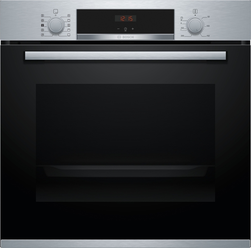 Bosch HRA534BS0, built-in oven with steam support, series 4, stainless steel, EEK: A, with 5 year guarantee!