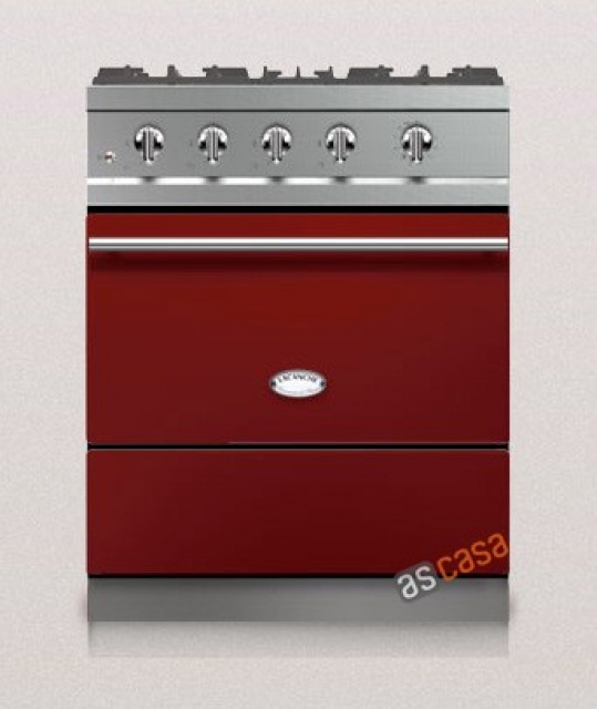 Lacanche Cormatin Modern, cooking station, 70 cm, color burgundy, with 5 year guarantee!